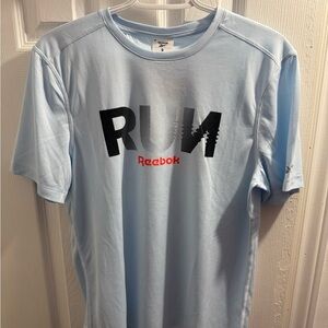 Reebok Sky Blue RUN Tee
